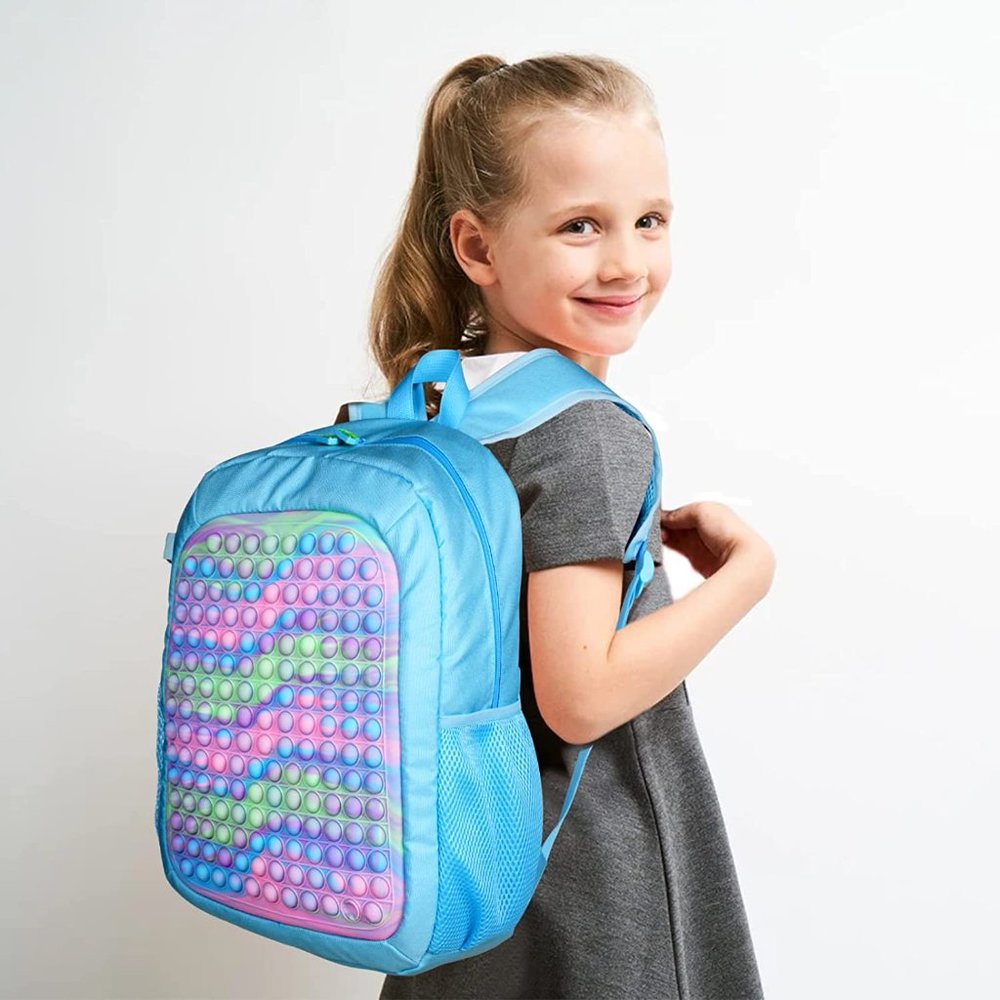 New Pop School Backpack for Girls or Boys, Large Capacity Lightweight BackPack - Picture 6 of 8